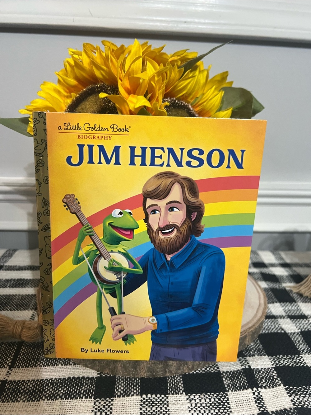 Little Golden Book Biography - Jim Henson (Yellow Cover)